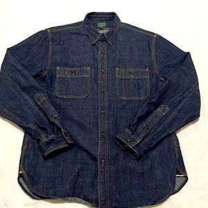 J. Crew Dark Indigo Denim Shirt